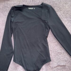 Abercrombie & Fitch Long Sleeve Bodysuit